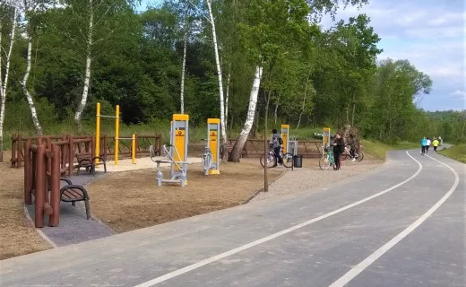 Nowy Sącz nad Kamienicą – trasa Centrum Aktywnego Wypoczynku