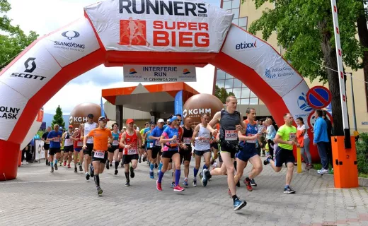 Półmaraton Interferie RUN w Świeradowie (11.6.2016)