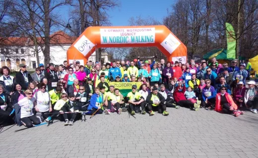 5. Otwarte Mistrzostwa Lednicy w Nordic Walking (2.4.2016)