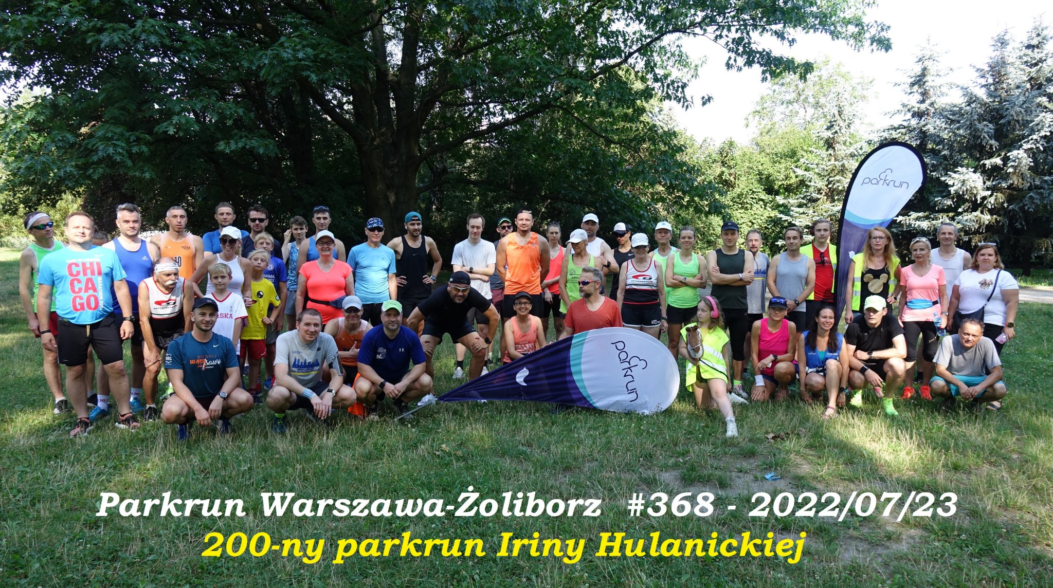 Irina Hulanicka: to był mój dwusetny Parkrun