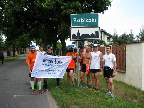 Ścieżki biegowe Accenture i Szakali - Na Żaby i Baby (19.7.2015)